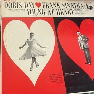 Doris Day and Frank Sinatra young at heart vinyl